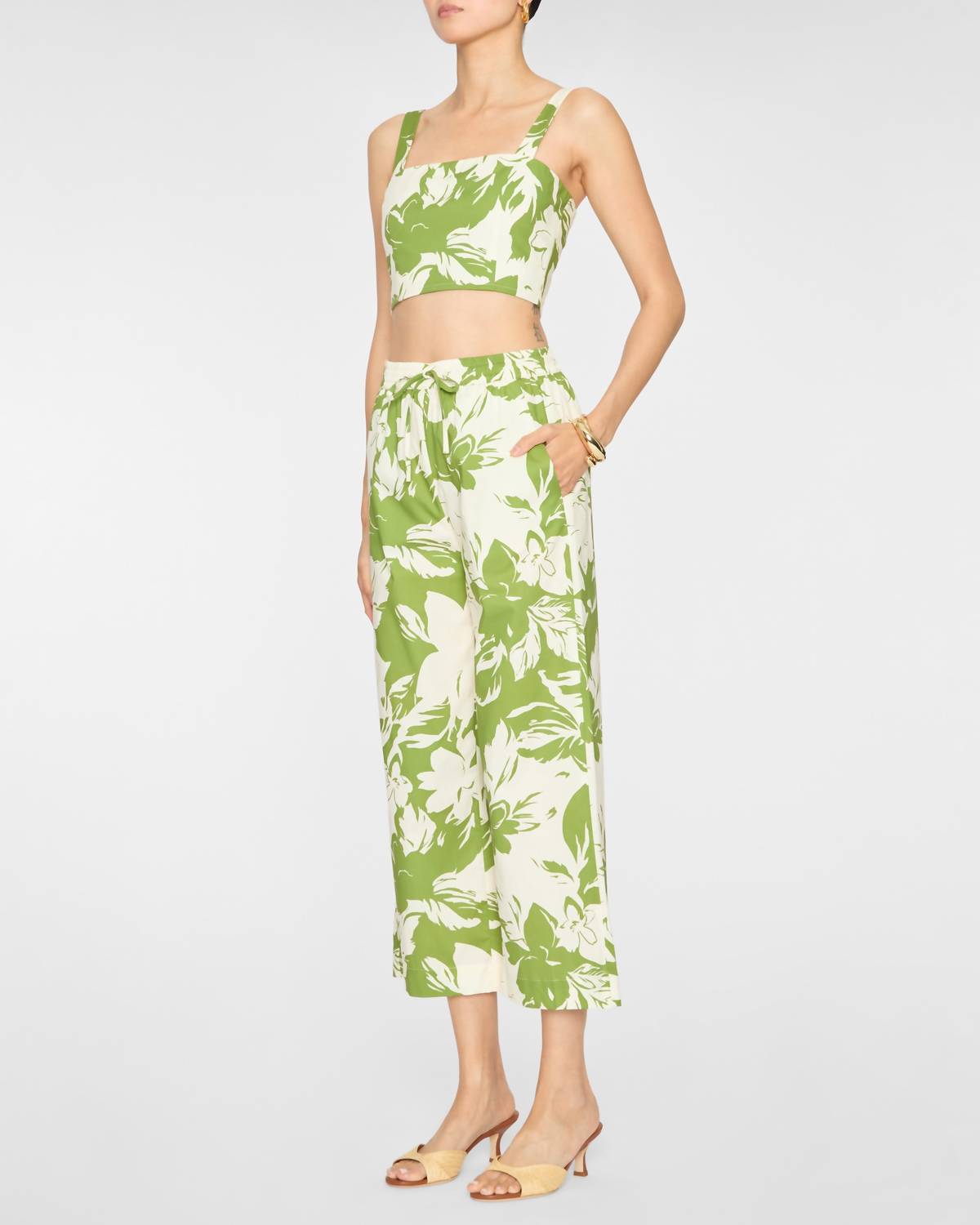 Misa Los Angeles - Lois Sleeveless Crop Top