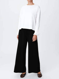 Atm - Women's Heavy Modal Wide Leg Pull-on Pant