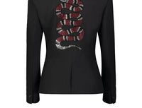Hipchik - Women's Crystal Snake Blazer
