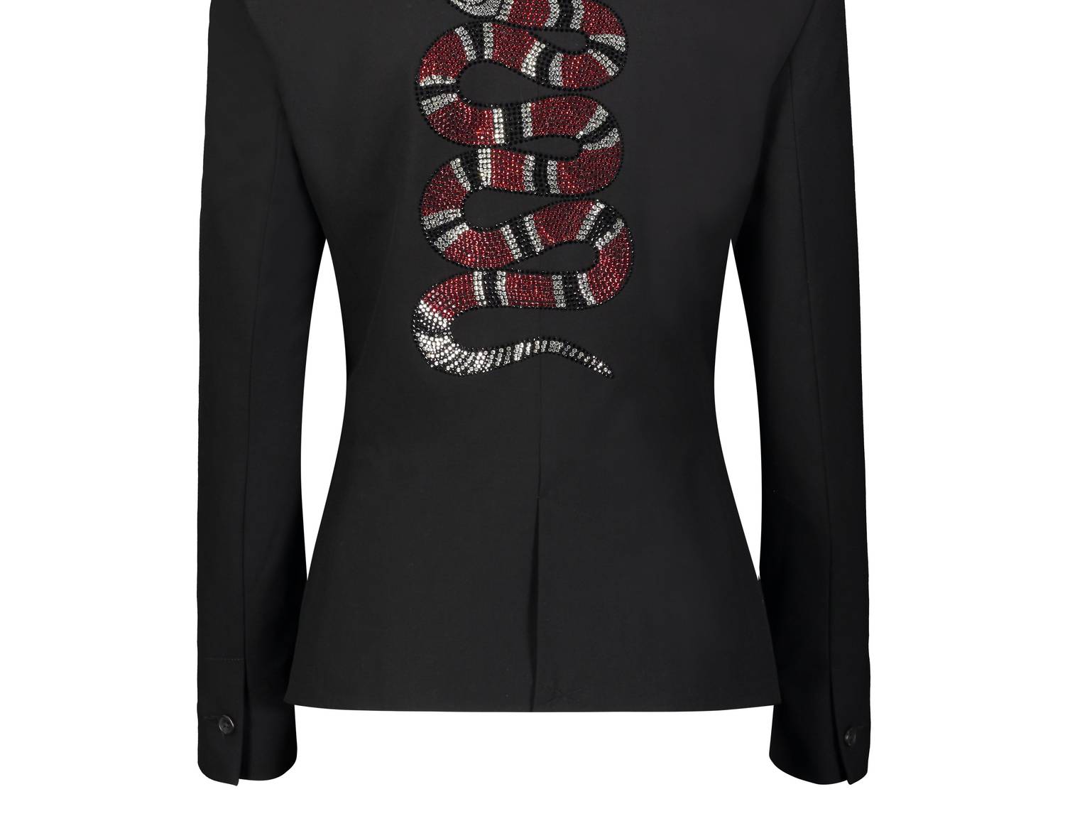 Hipchik - Women's Crystal Snake Blazer