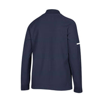 adidas Women's Squad Bomber Jacket in collegiate navy - women's jacket - detail view