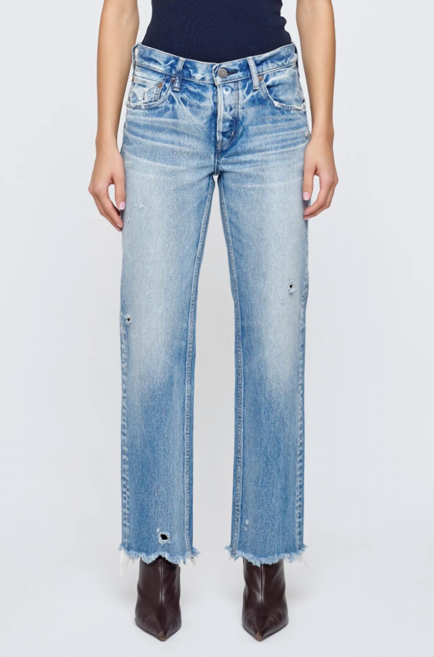 Moussy - Mv Mattapan Straight Low Jeans