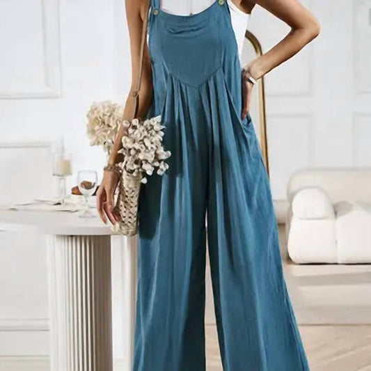 Hidden - Broad Leg Jumpsuit