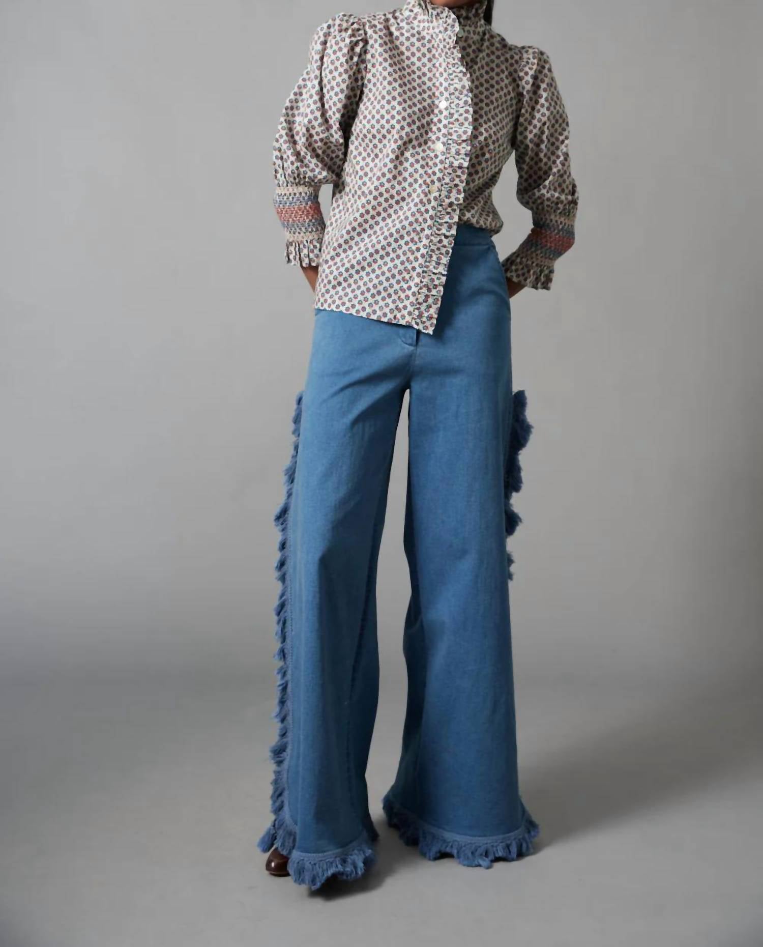 Hope For Flowers - Fringed Trouser