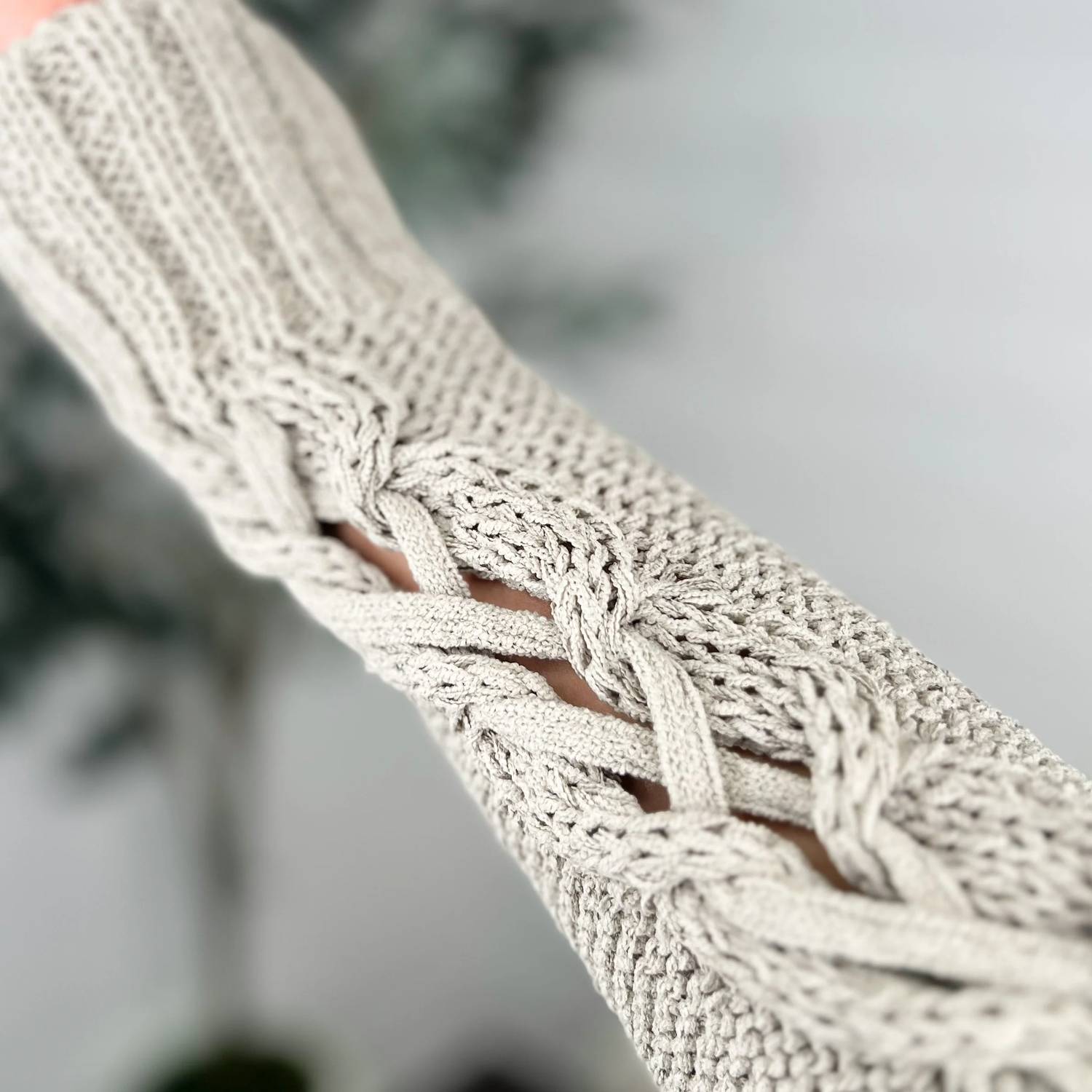 Sew In Love - Time Keeps Slipping Knit Long Sleeve Sweater