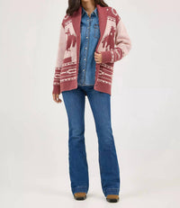 Wrangler - Retro Western Cardigan