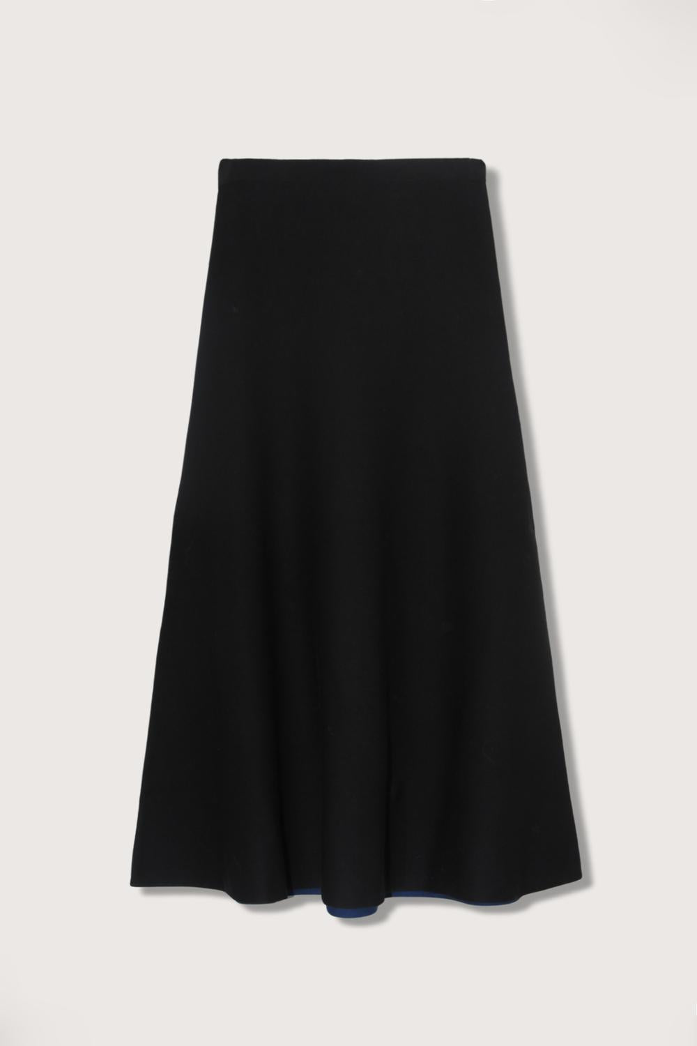 Zankov - Women's Brushed Mohair Maxi Flare Skirt