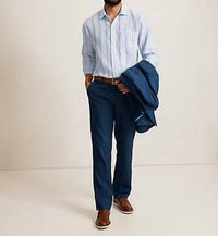 Tommy Bahama - Royale Stripe Linen Long-sleeve Shirt