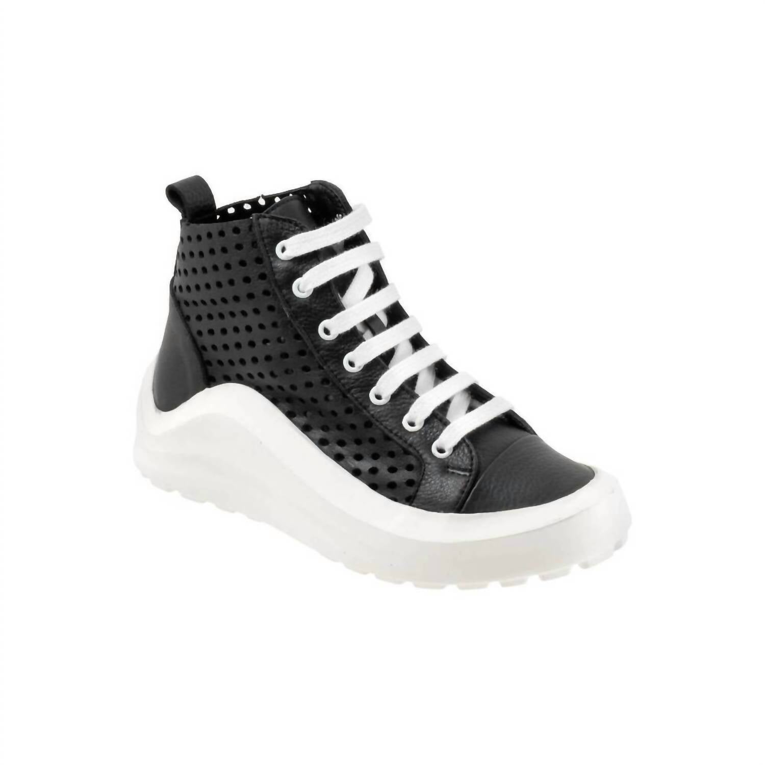 bueno Women's Panther Sneakers in black karius - women's sneaker