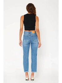 Monkey Ride Jeans - High Waisted Mom Fit Jeans