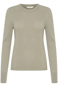 Soaked In Luxury - Spina Slim Fit Crew Neck Pullover Sweater