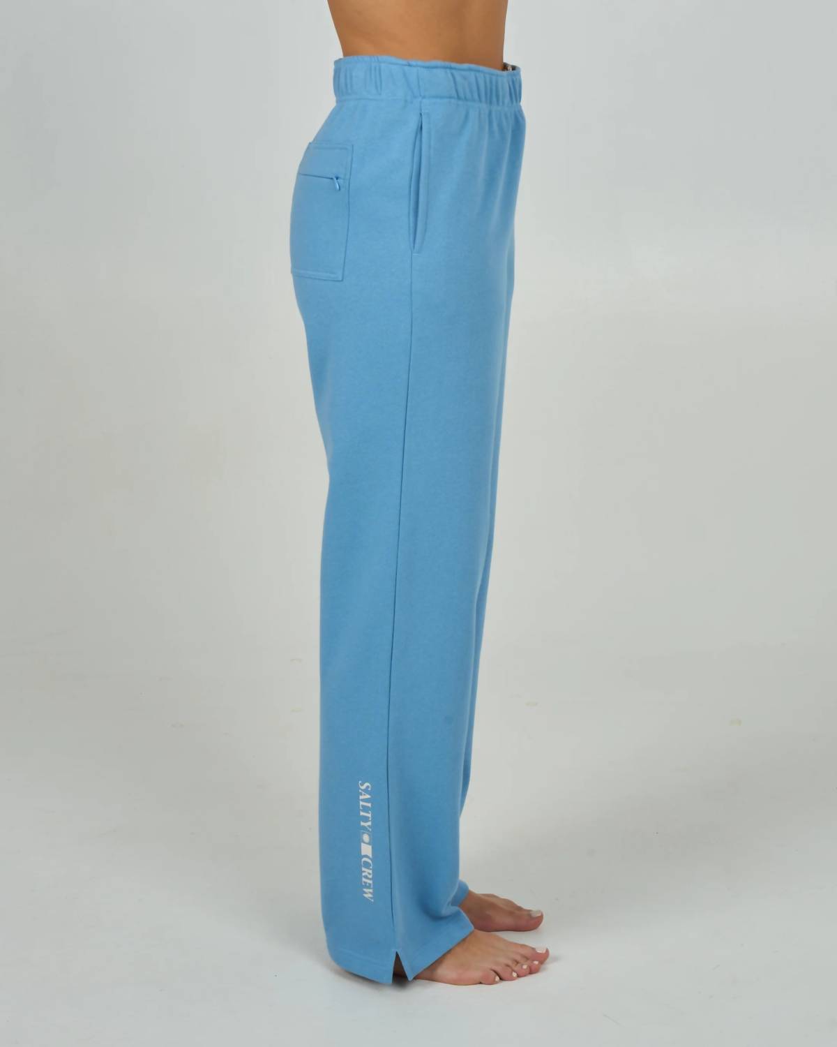 Salty Crew Flagship Straight-leg Pant in marine blue - women's pants - alternate view