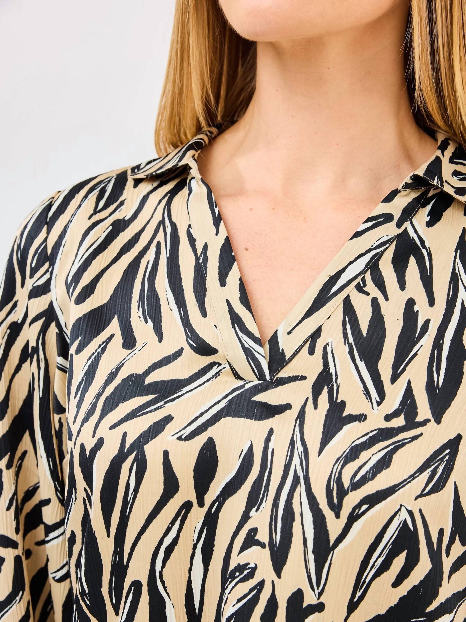 Mary Square - Kayla City Limits Long Sleeve Top