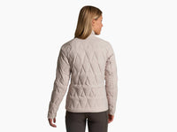 KUHL Firestorm Down Jacket in moon light - women's jacket - alternate view