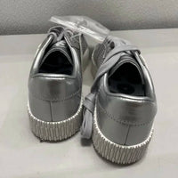 adidas Women's Originals Samba Rose Low Top Comfort Sneaker in silver - women's sneaker - detail view