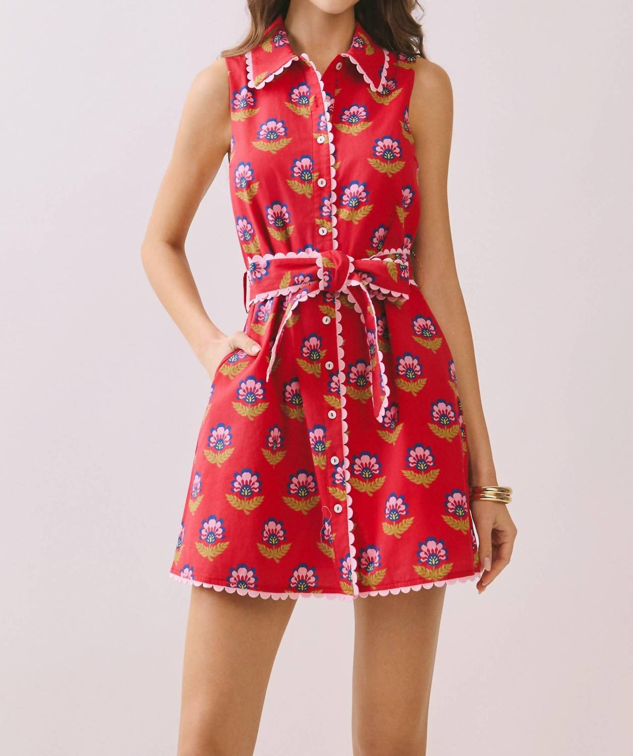 Tcec - Rosie Bloom Tie Dress