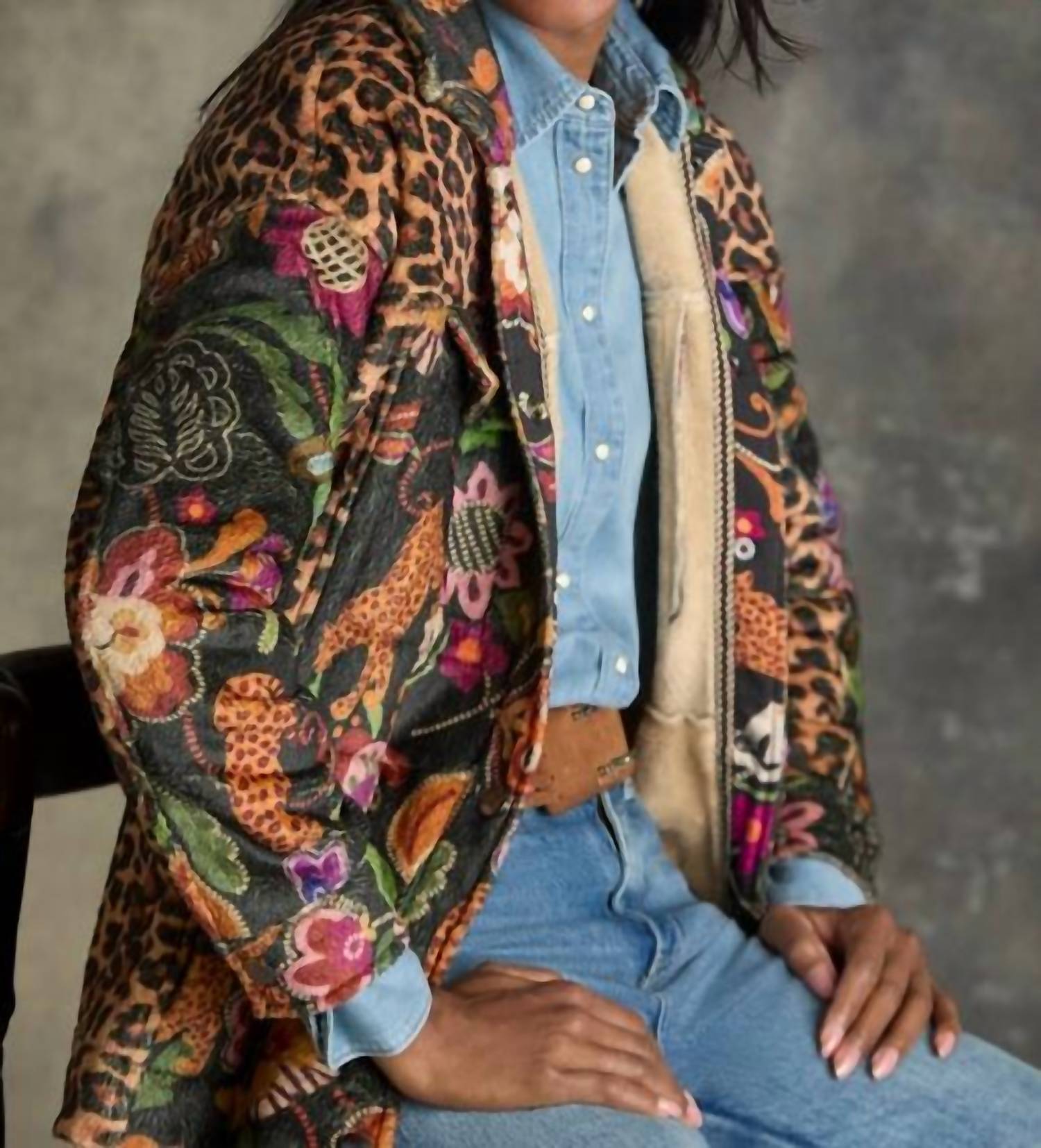 Johnny Was - AMELIE SHERPA TRUCKER JACKET