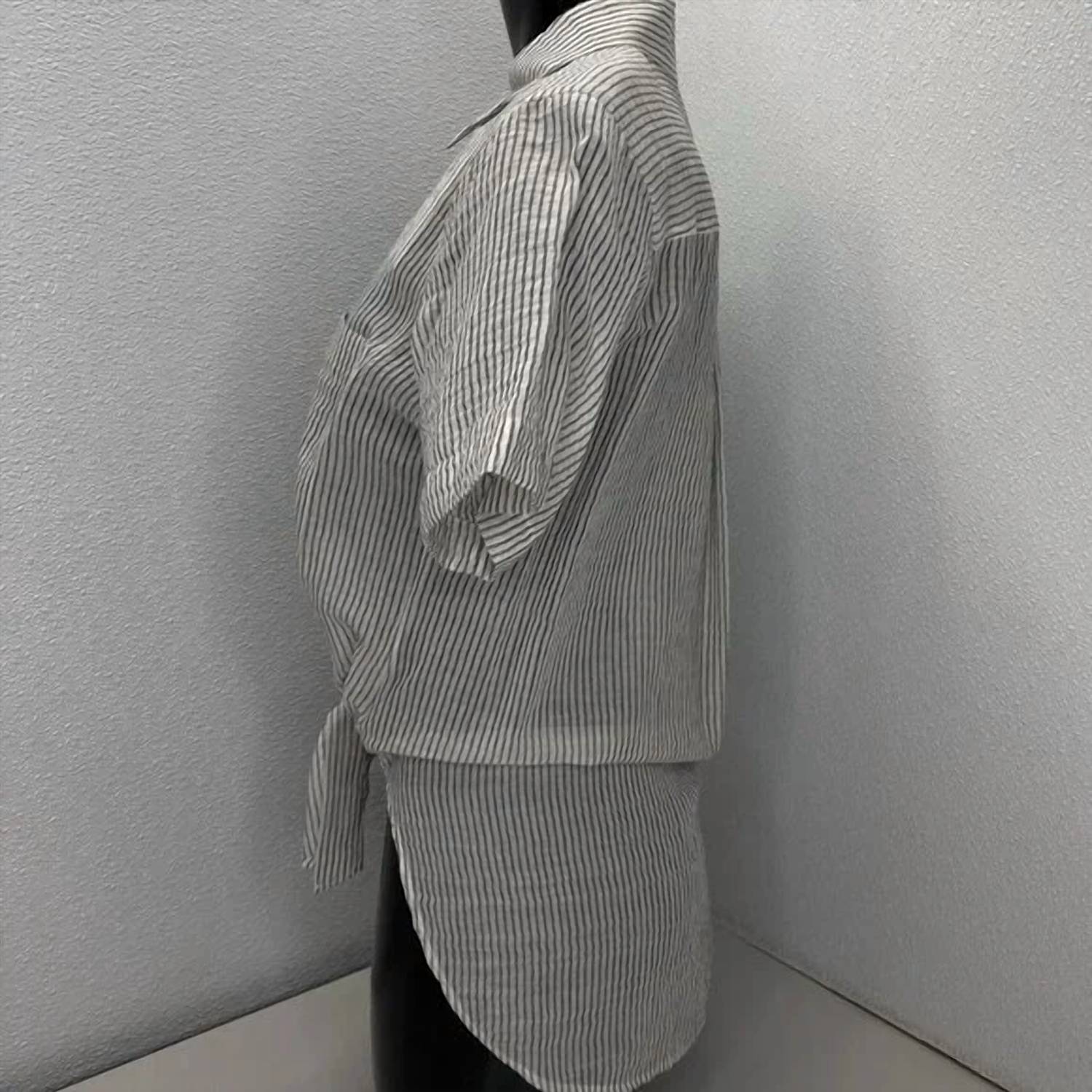 Theory - Women's Hekanina Striped Button-up Shirt