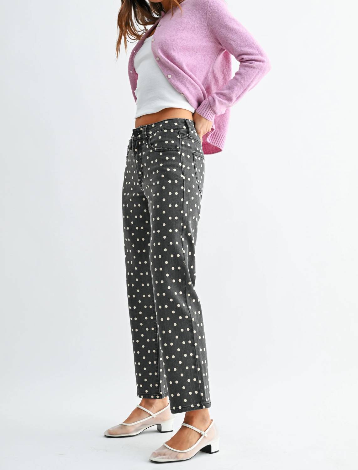 Just Panmaco Inc. - High Rise Vintage Straight Jeans