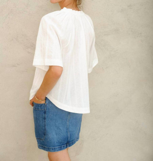 M.A.B.E. - Palmer Gathered Top