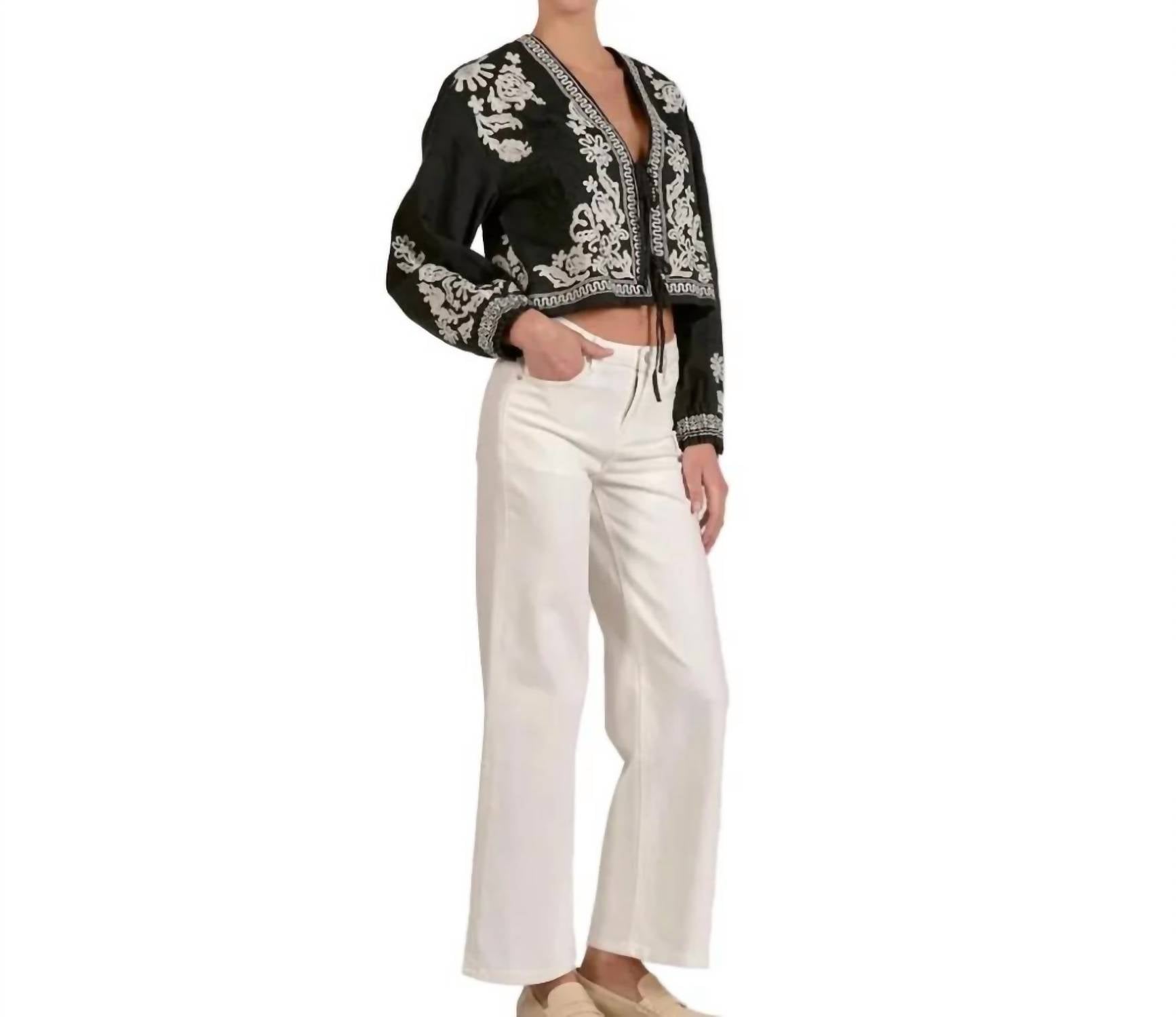 Elan - Boho Tie Jacket