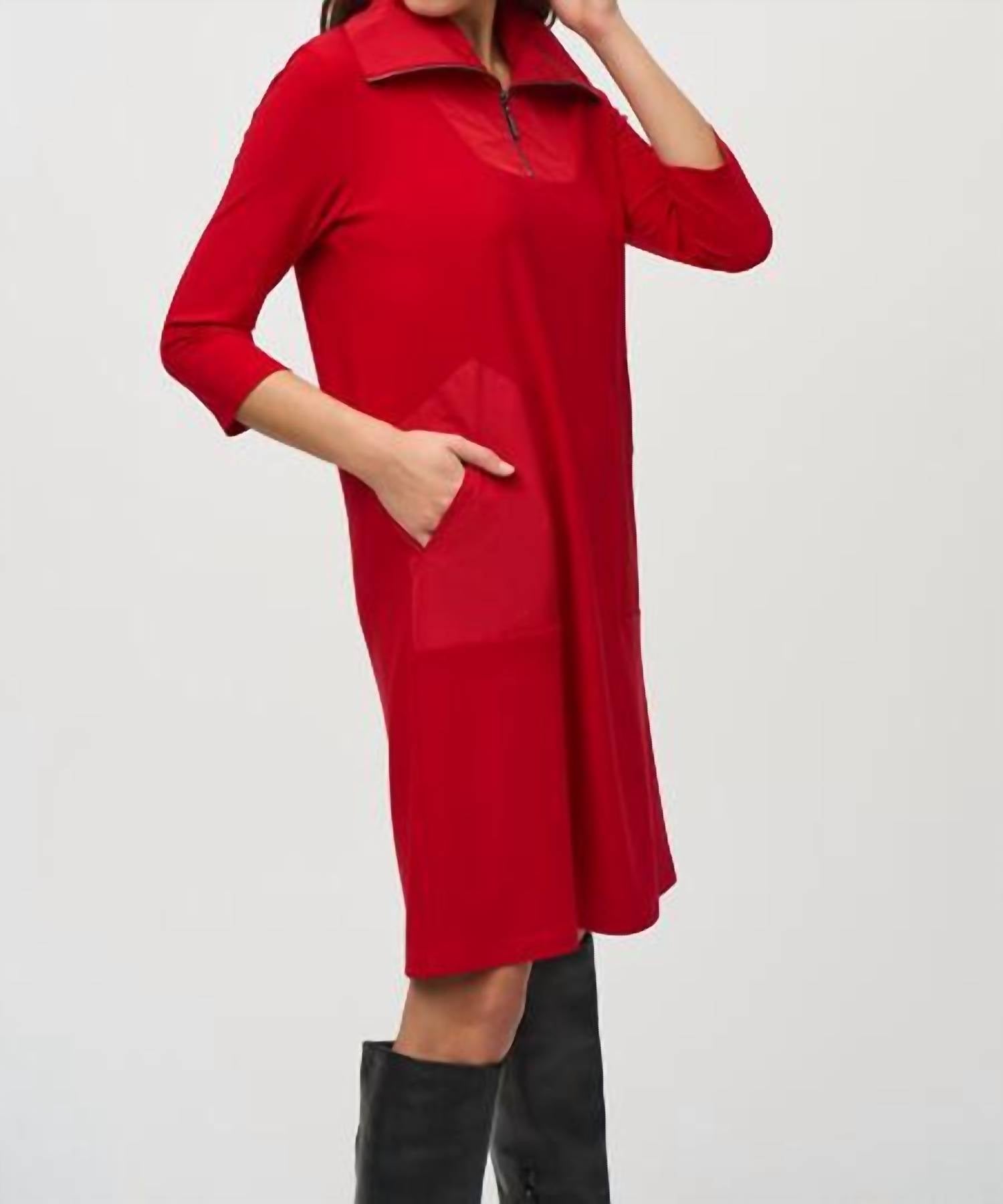 Joseph Ribkoff - Knee Length Shift Dress