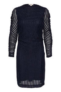 Soaked In Luxury - Solveig Long Sleeves Slim Fit Midi Dress