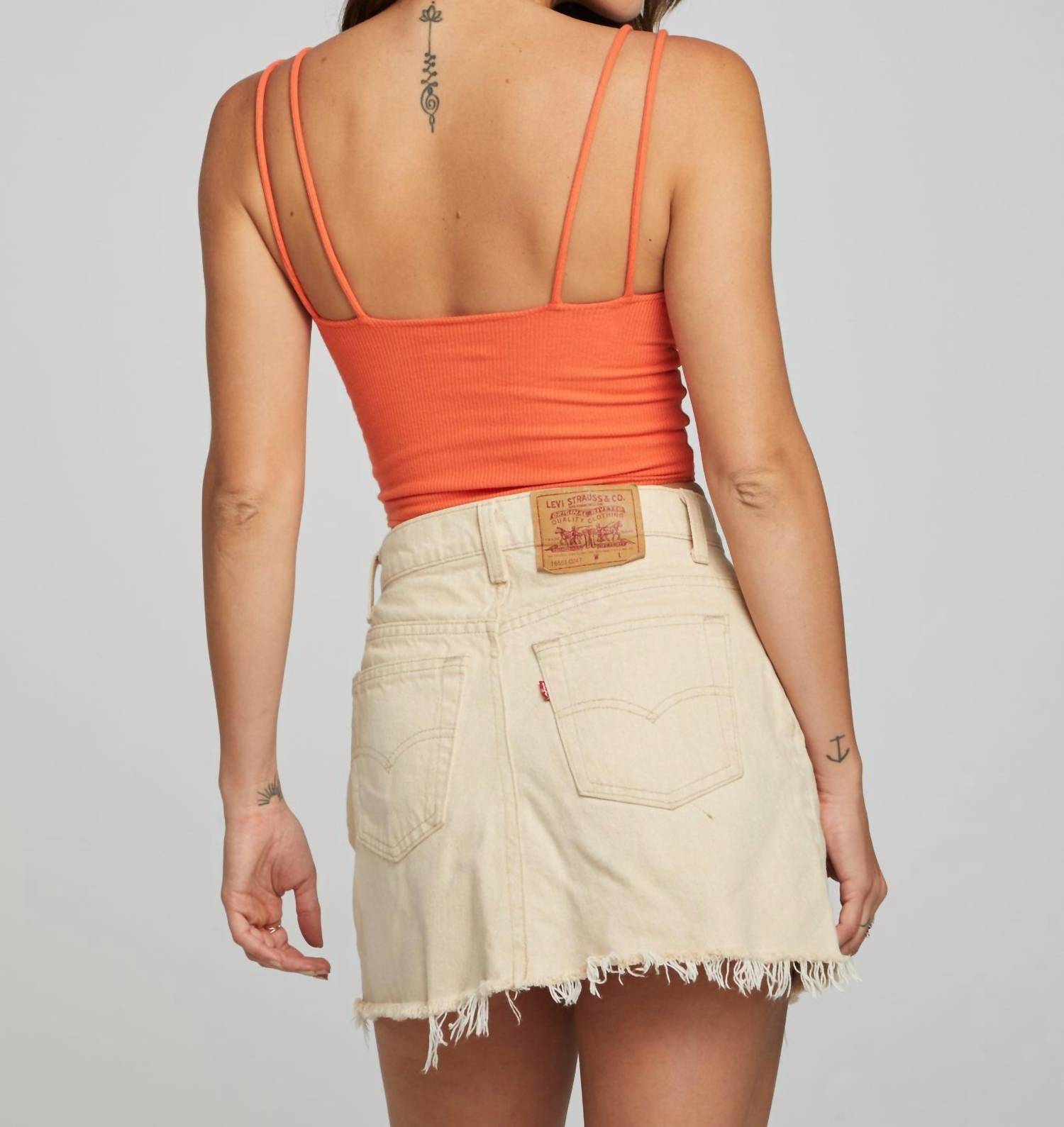 Chaser - Strand Crop Rib Tank