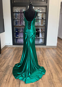 Sherri Hill - Women's Corset Maxi Dress