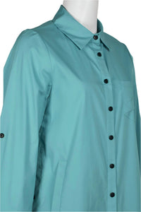 Flair - Women's Cotton Blend Button-down Shirt
