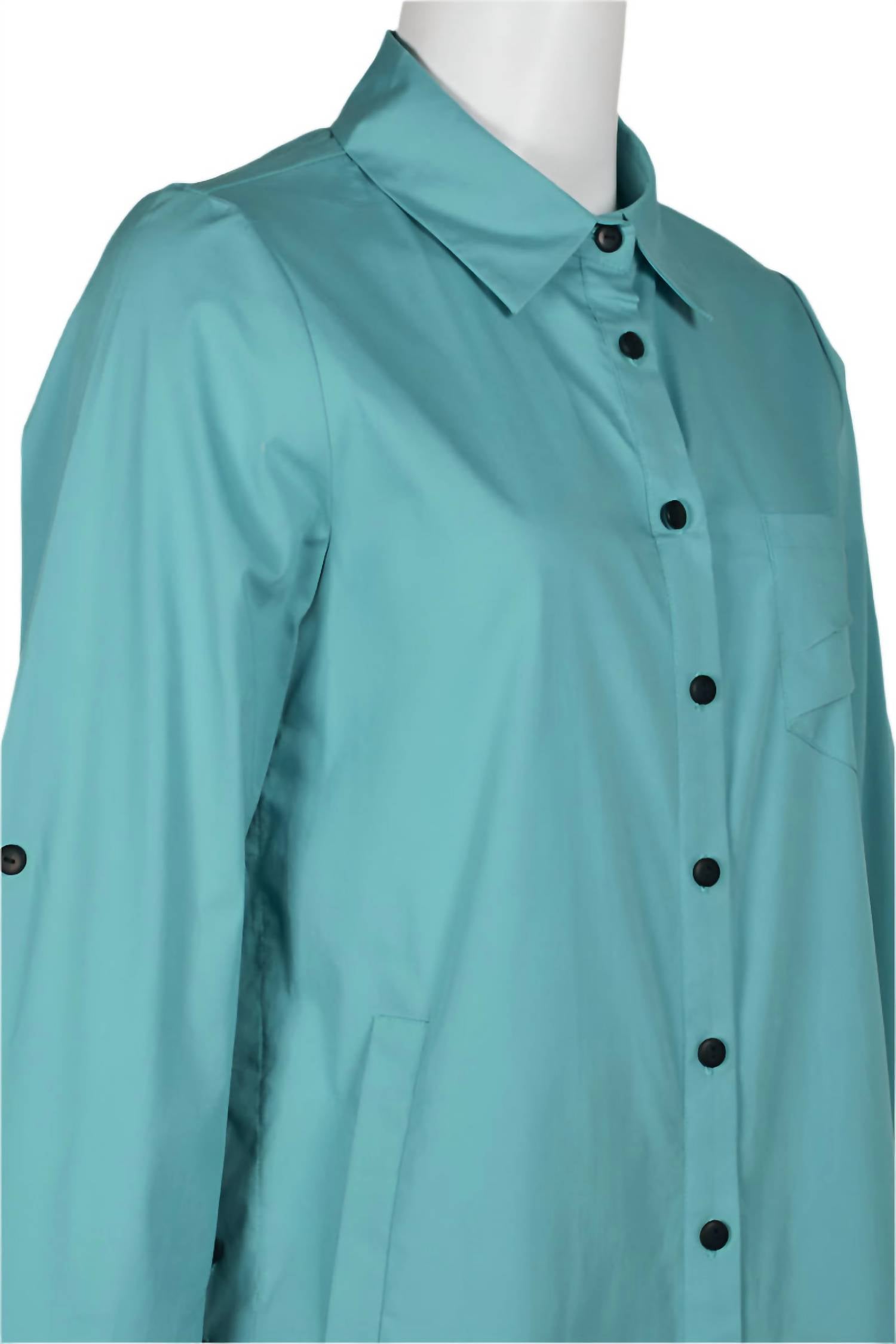 Flair - Women's Cotton Blend Button-down Shirt