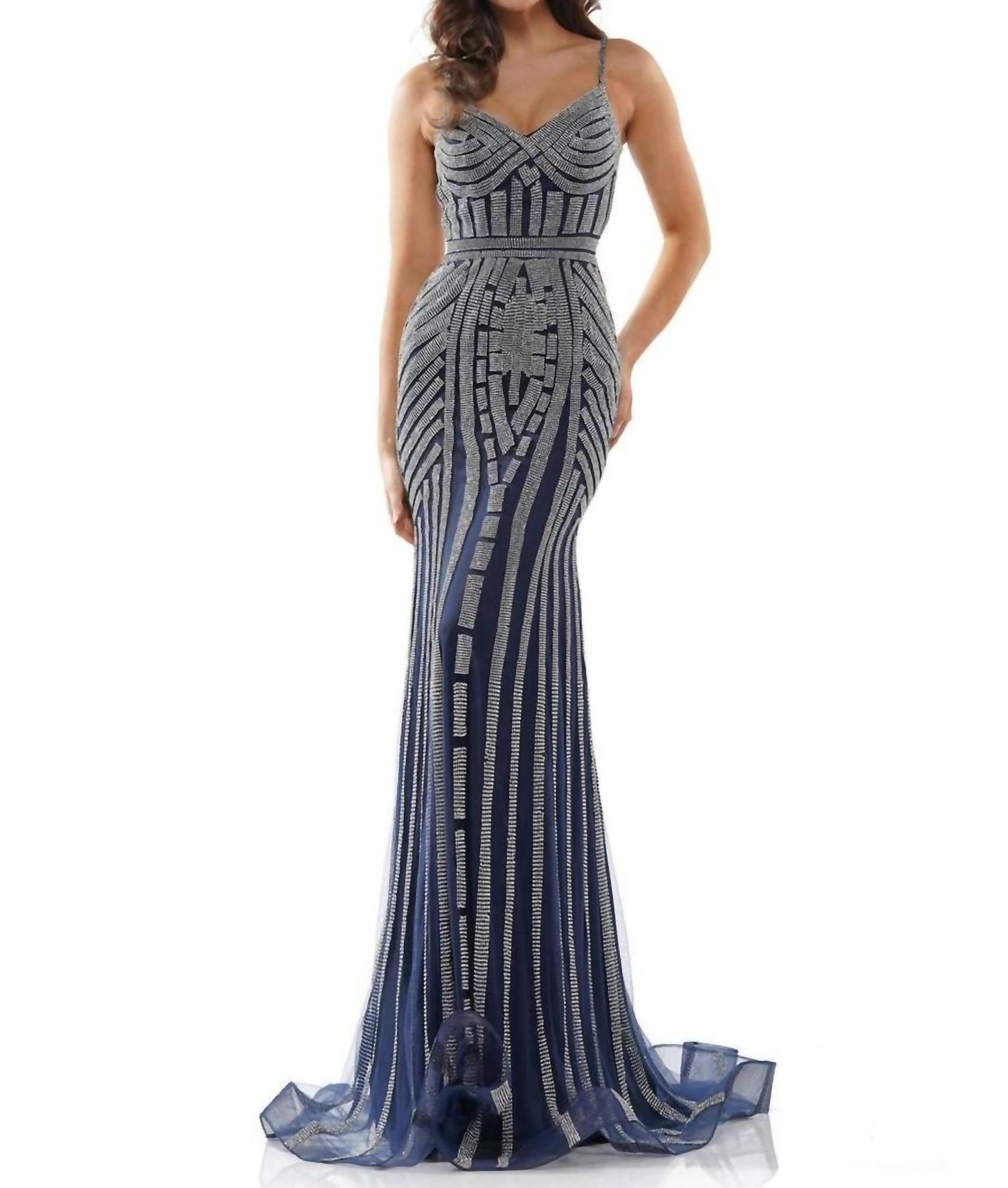 Colors Dress - Sweetheart Neck Sleeveless Prom Gown