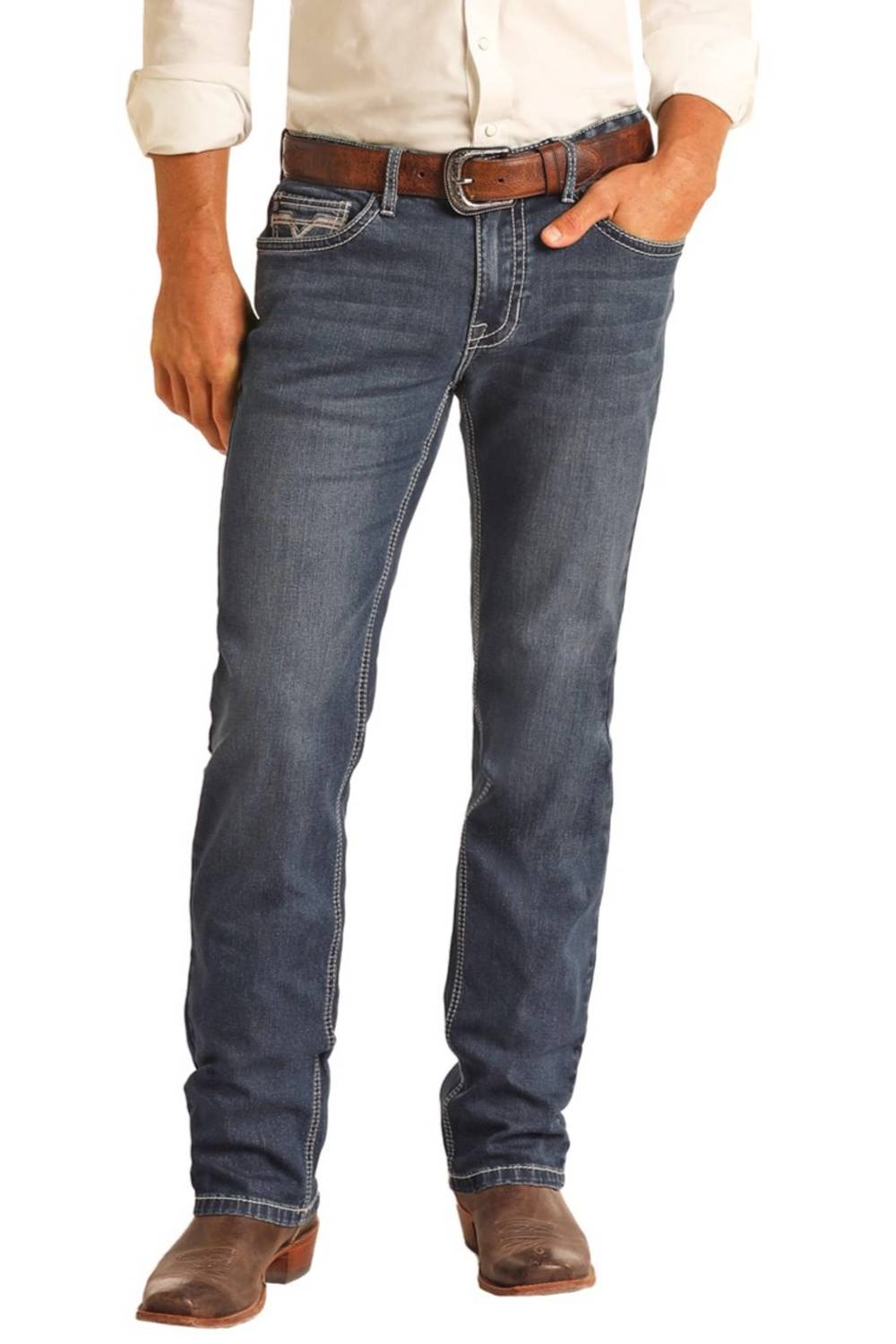 Rock & Roll Denim - Pistol Straight Leg Jean