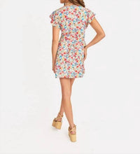 Sadie & Sage - Women's Cover V Neck Mini Dress