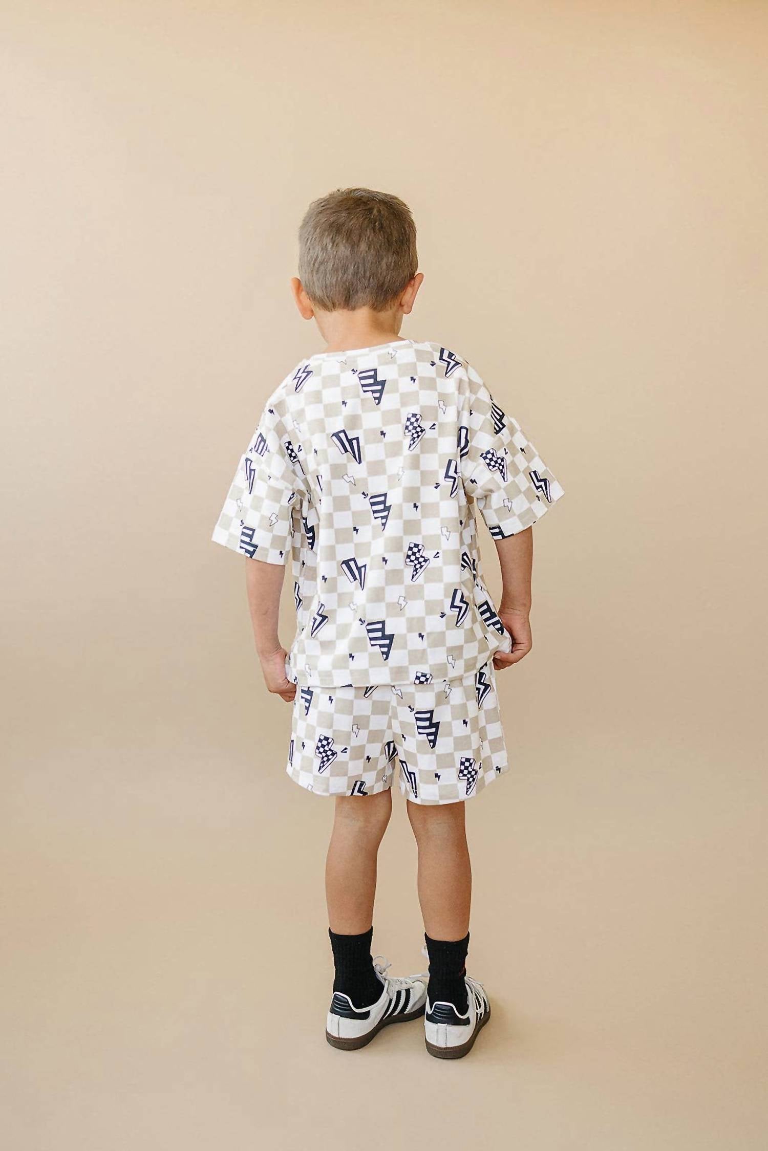 Lucky Panda Kids - Kids Retro Short Set