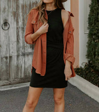 Gentle Fawn Guide Jacket in ginger - women's jacket - alternate view