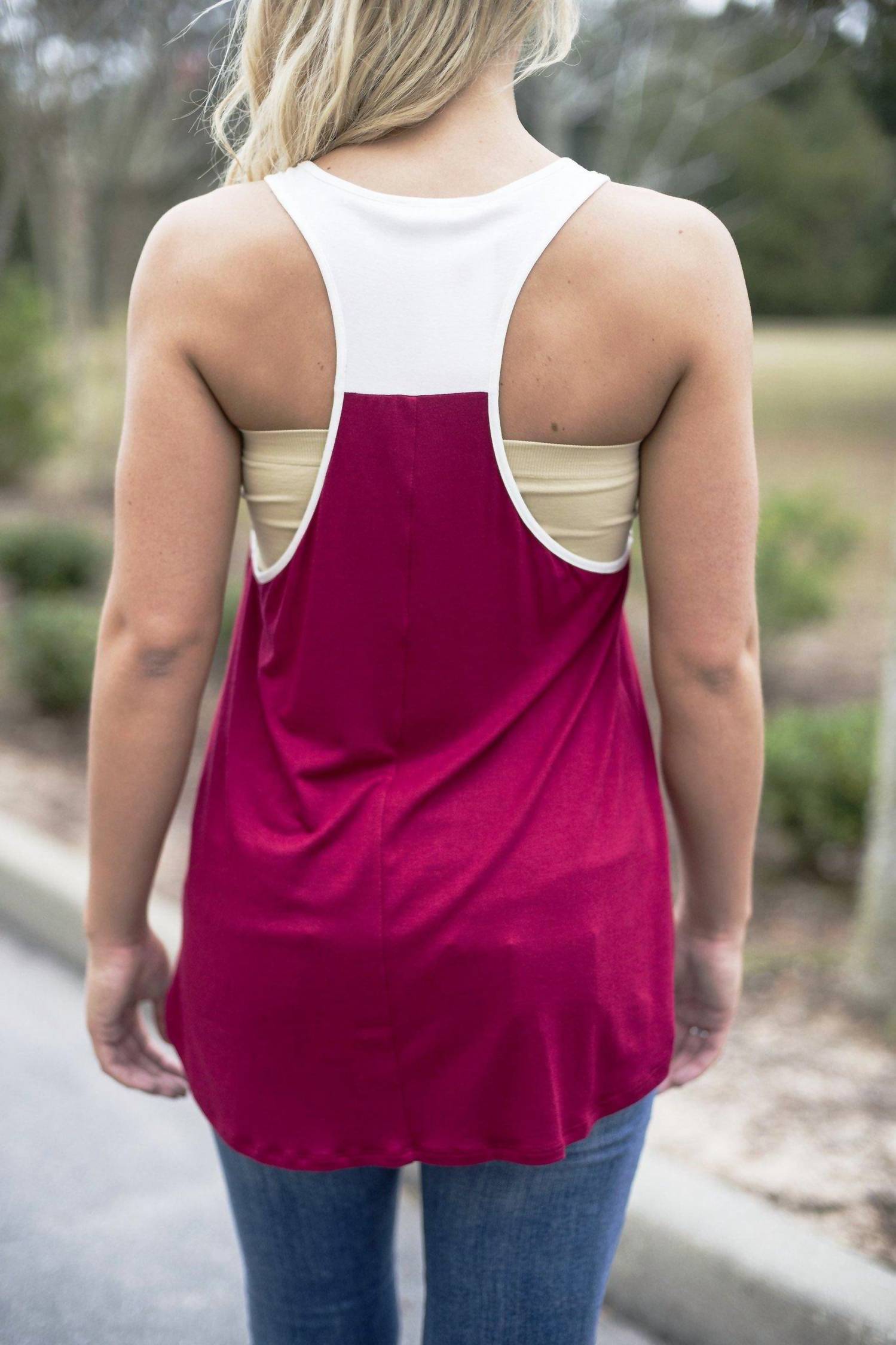 Color Block Tank