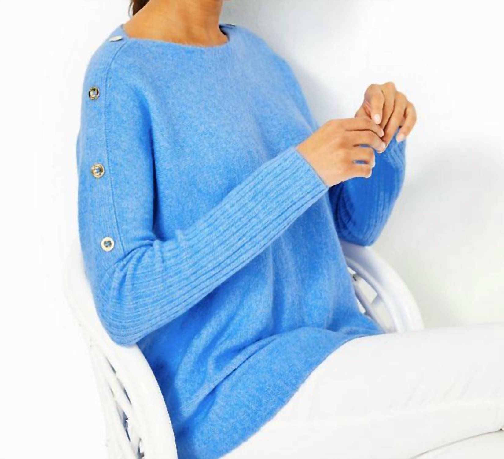 Lilly Pulitzer - ARNA BOAT-NECK PULLOVER SWEATER