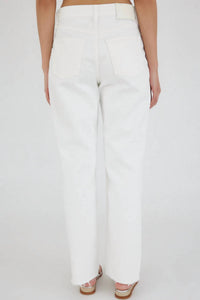Moussy - Amherst Wide Straight Jeans