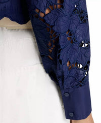 L'Agence - Seychelle Cropped Buttondown Shirt