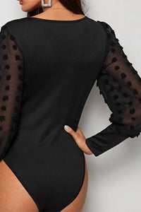 La Roseason - Puff Sleeve Bodysuit
