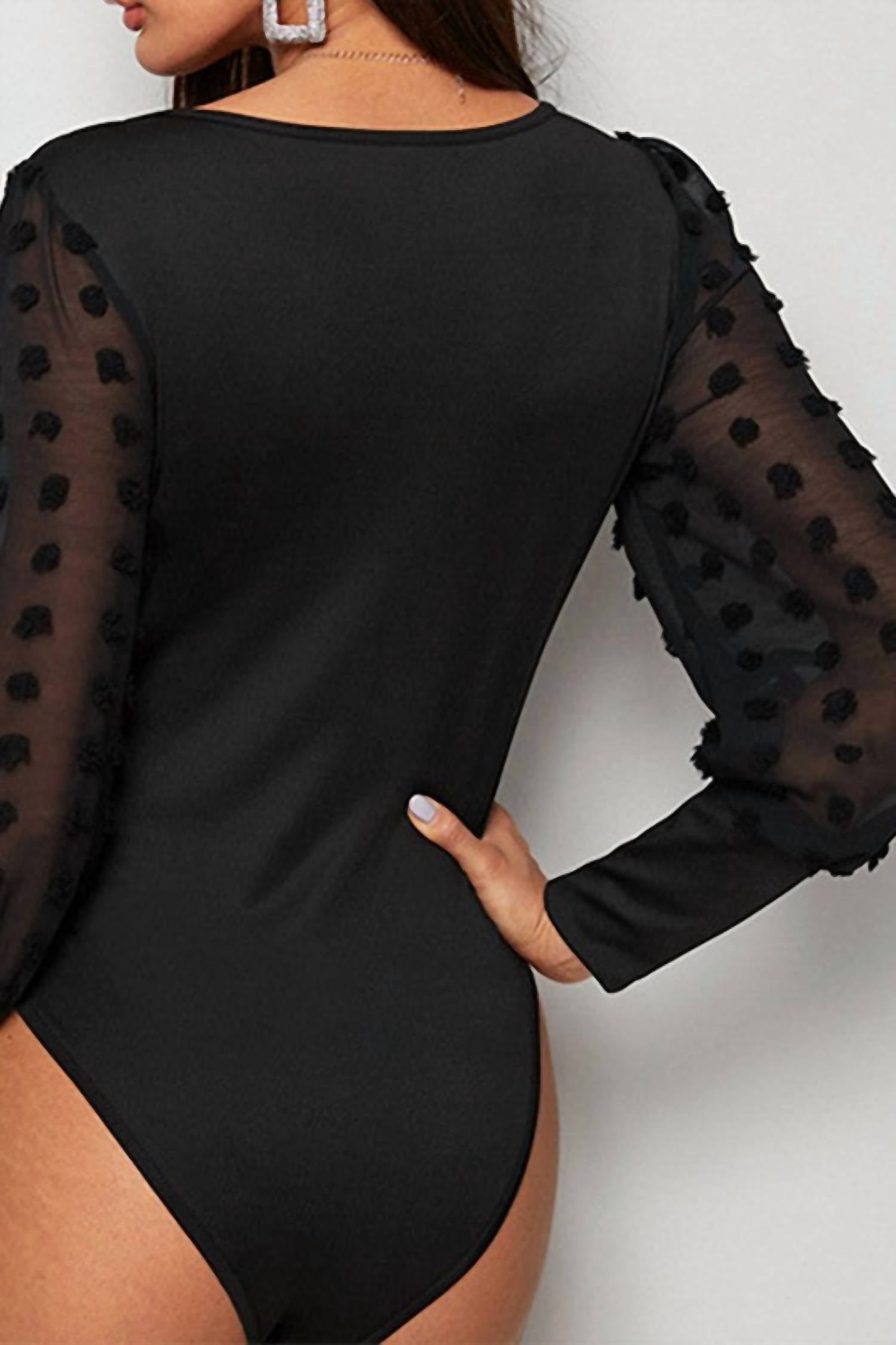 La Roseason - Puff Sleeve Bodysuit