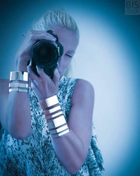 Avenue Chic - Women's Small Octagonal Cuff