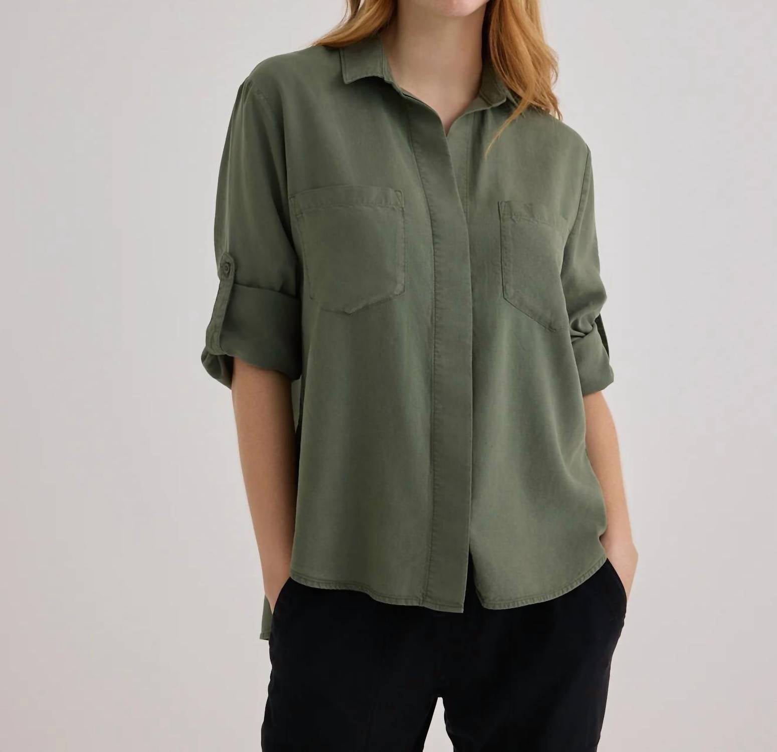 Bella Dahl - Split Back Button Down Shirt