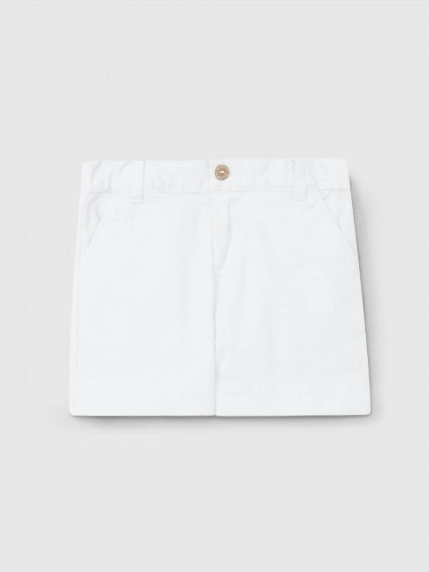 Laranjinha - Boy's Canvas Shorts With Three Pockets