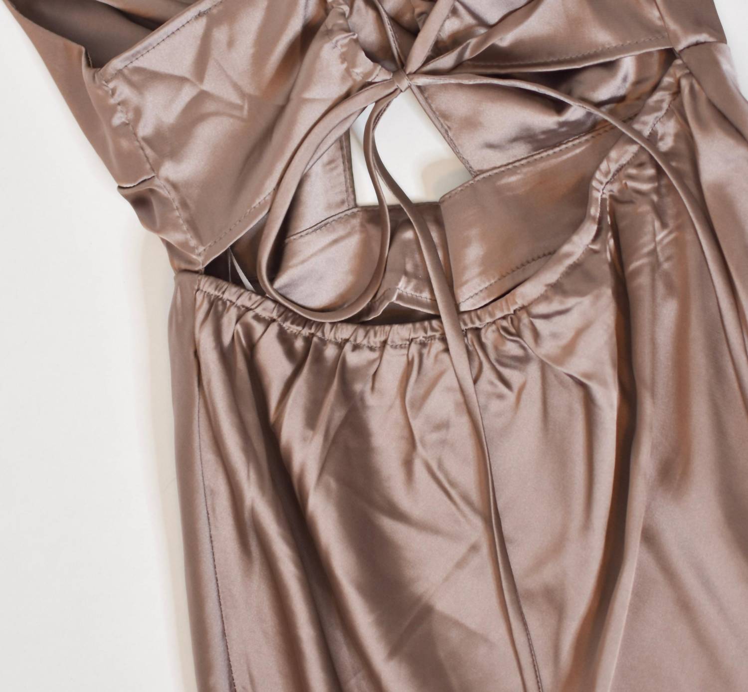 Endless Blu. - Women's Strappy Cross Tie Dress