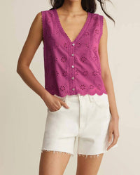 Z Supply - Darcy Eyelet Top