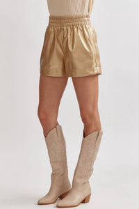 Entro - High Waisted Shorts