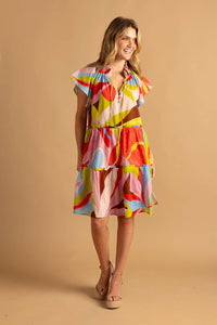 Double A - Dayna Tiered Mini Dress
