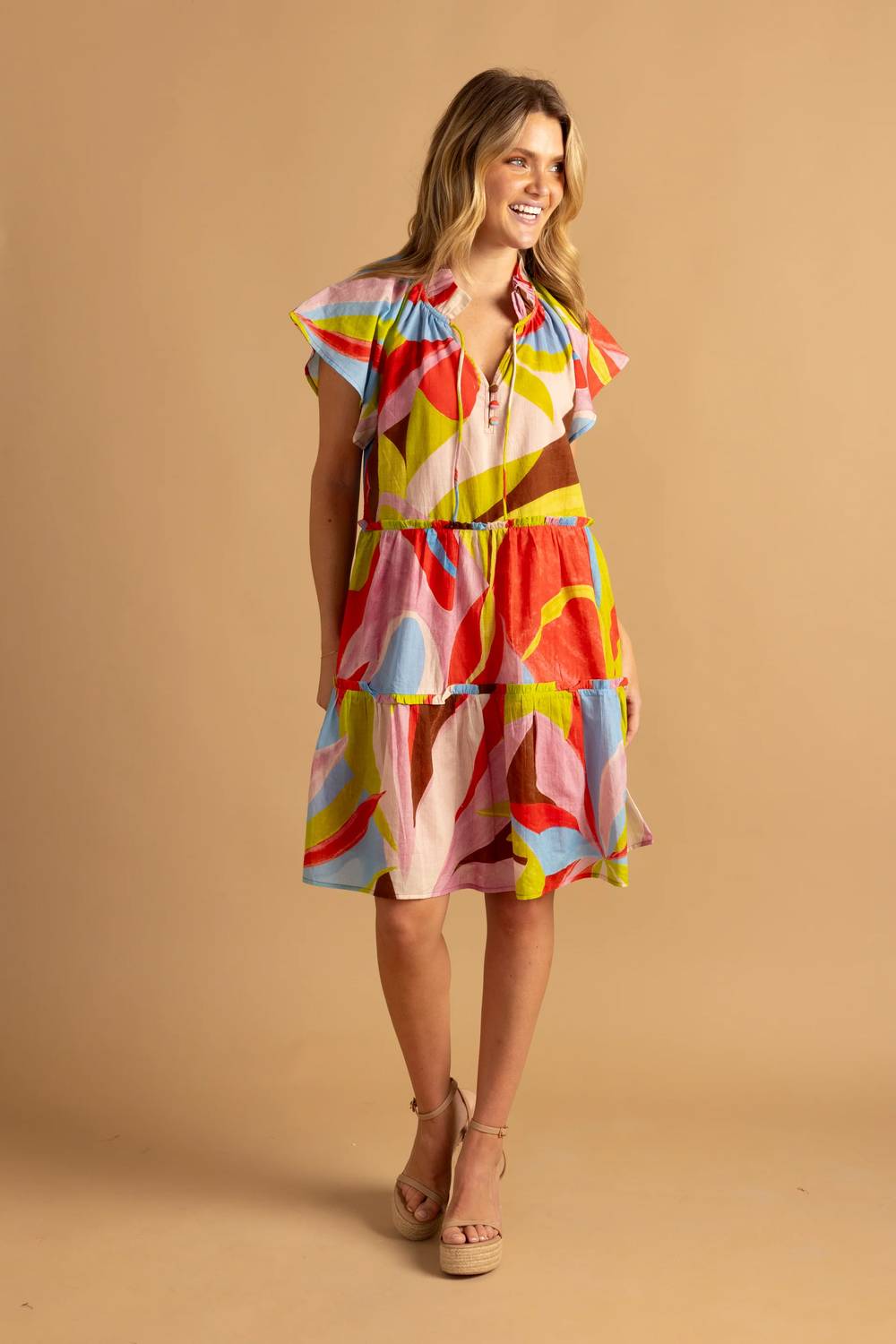 Double A - Dayna Tiered Mini Dress